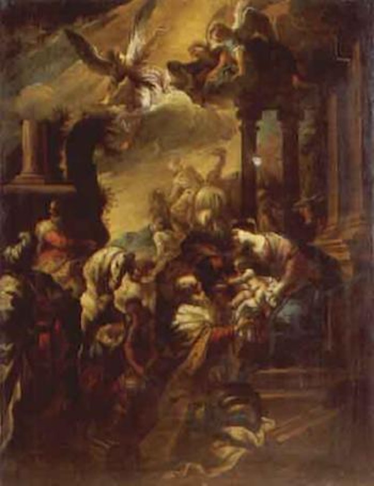 Adoration of the Magi by Valerio Castello