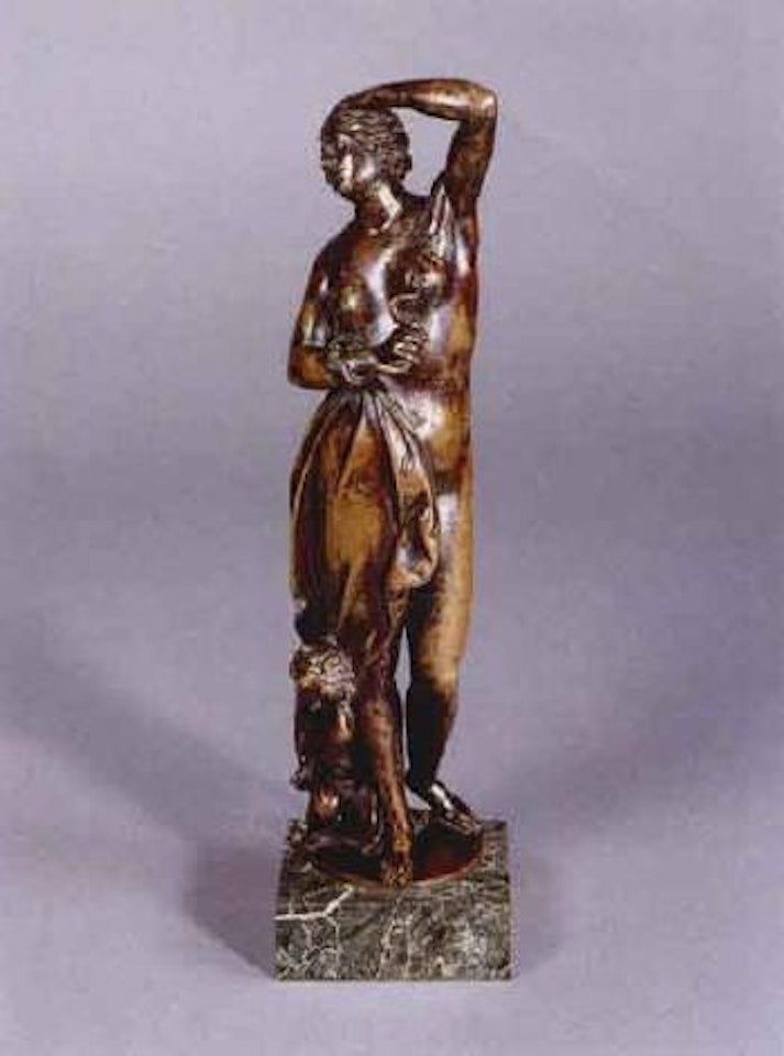 Cleopatra with the asp by French School