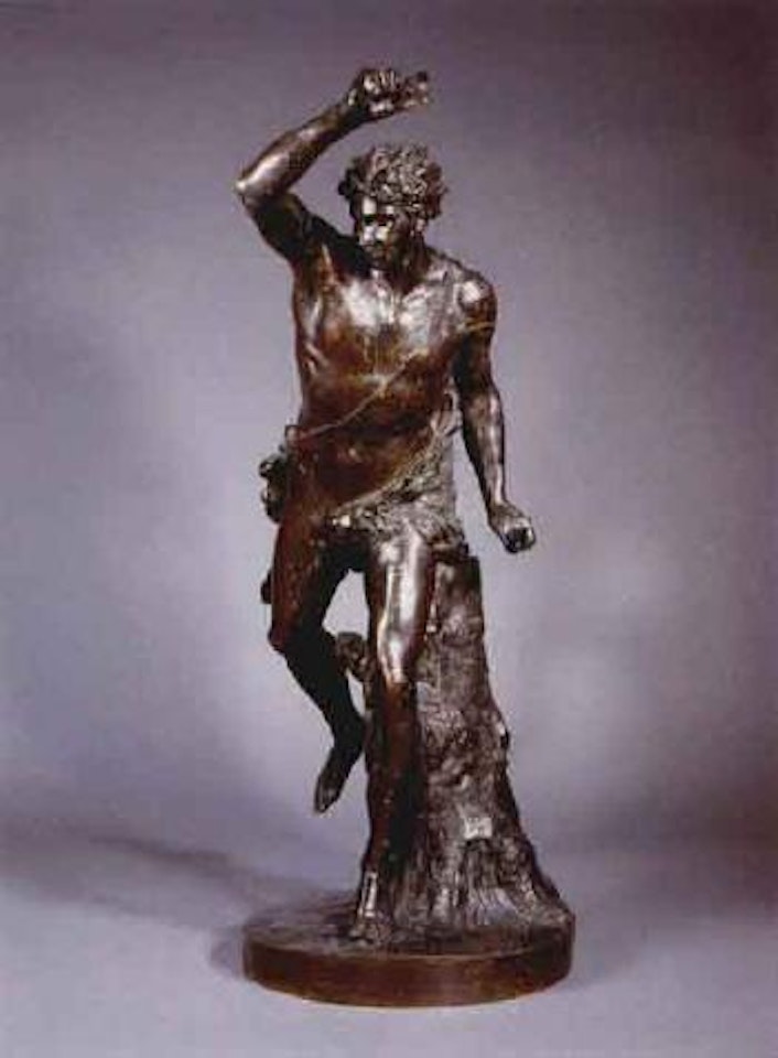Priest of the Lupercalia by Jean-Antoine Houdon