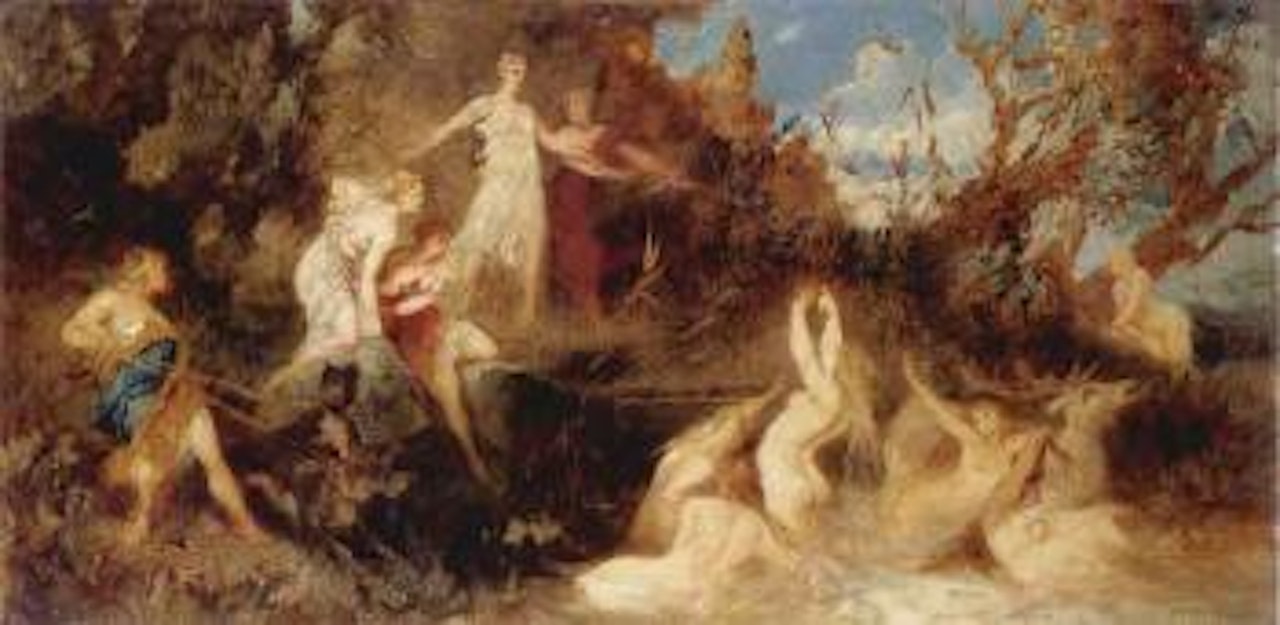 Diana and Actaeon by Hans Makart