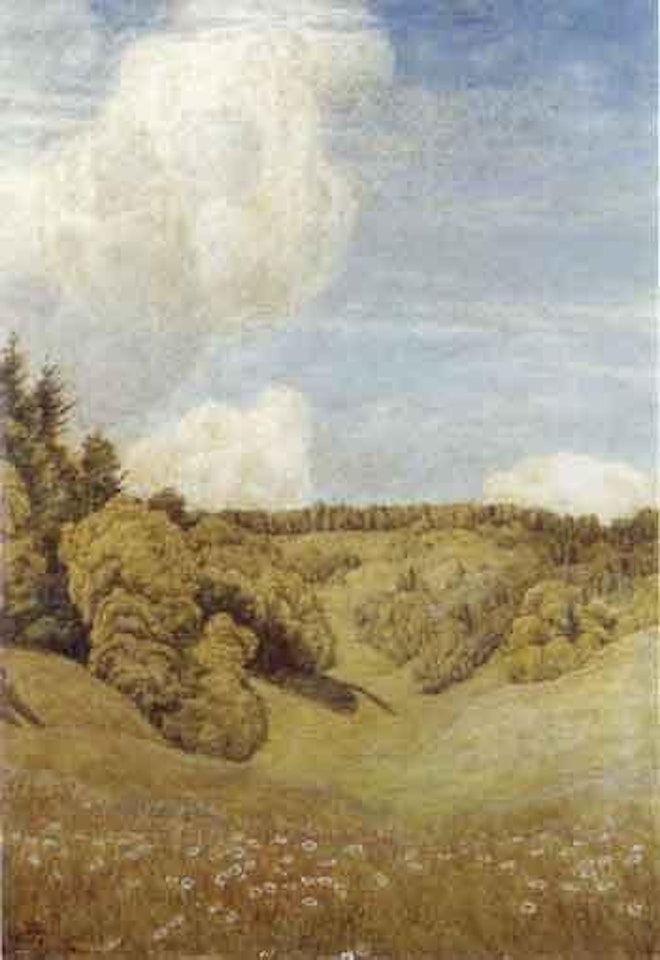 Summer clouds by Hans Thoma