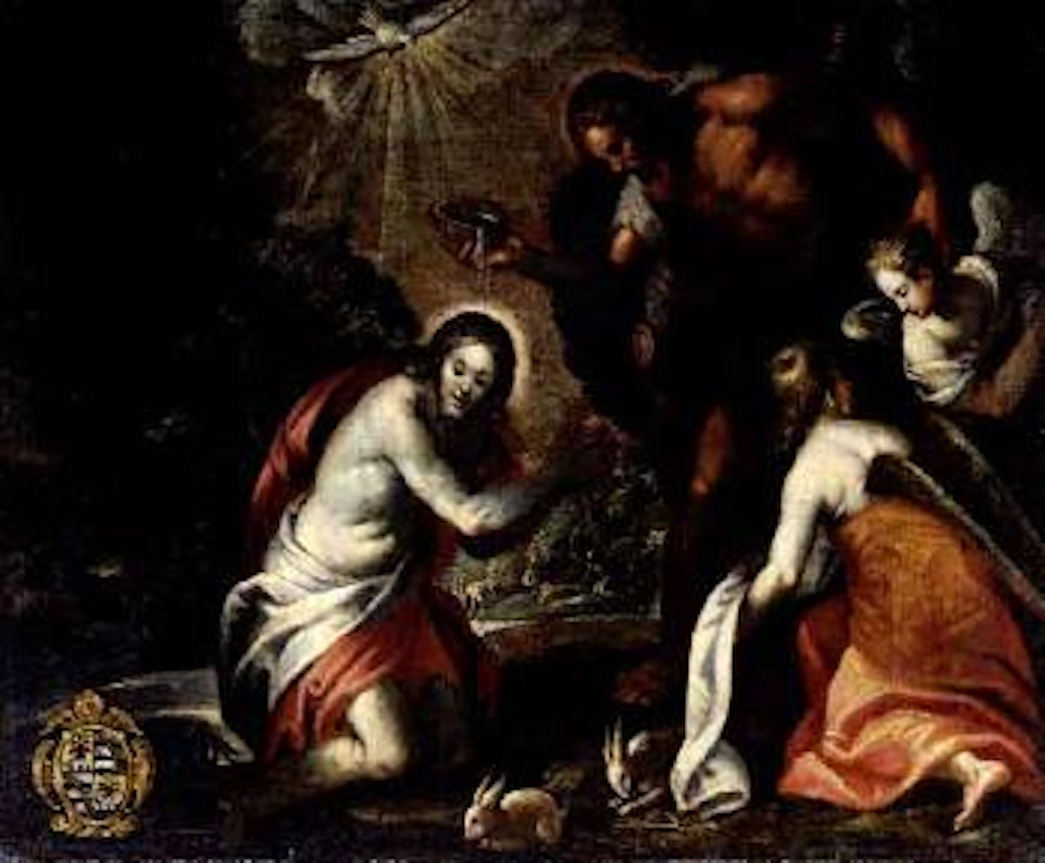 Baptism of Christ by Jacopo Palma il Giovane
