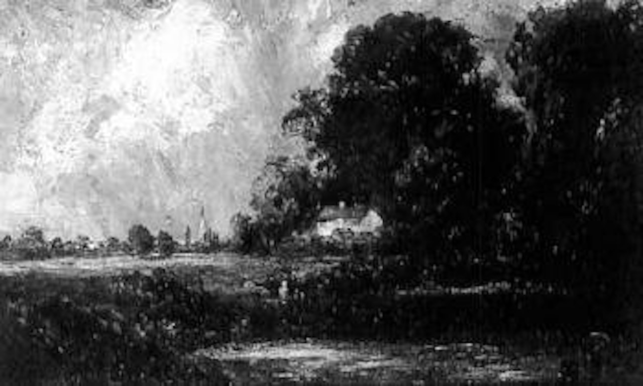 Evening landscape by John Constable