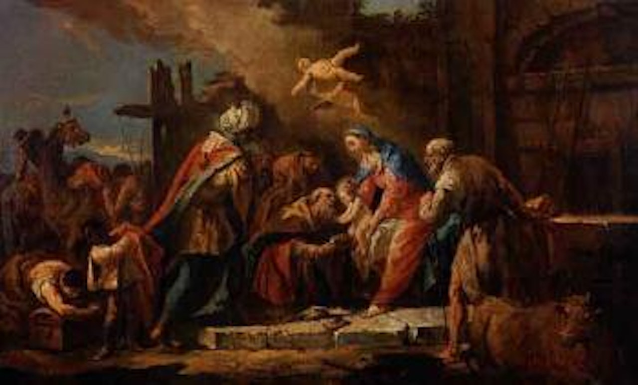 The Adoration of the Magi by Gaspare Diziani