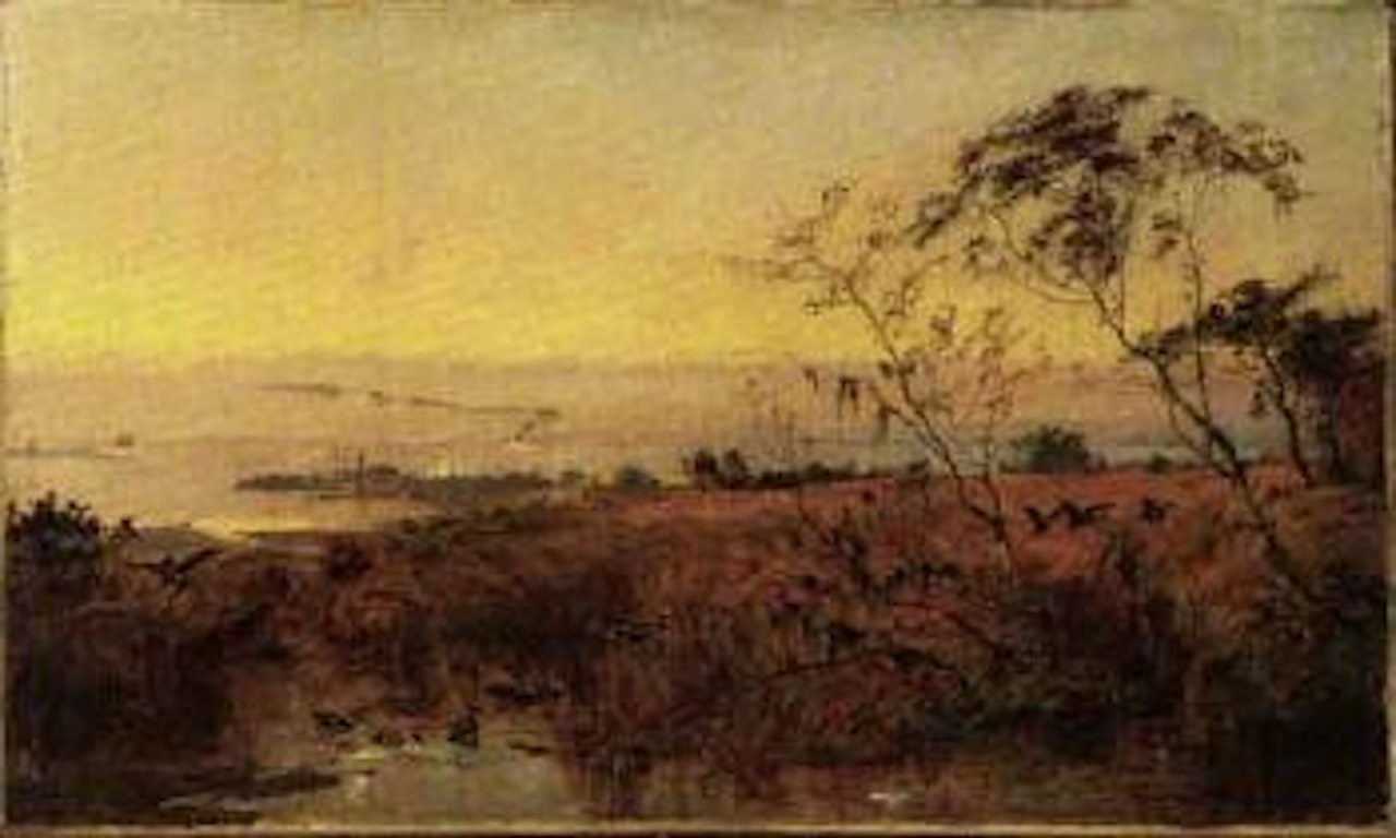 View on the Chesapeake Bay by Jasper Francis Cropsey