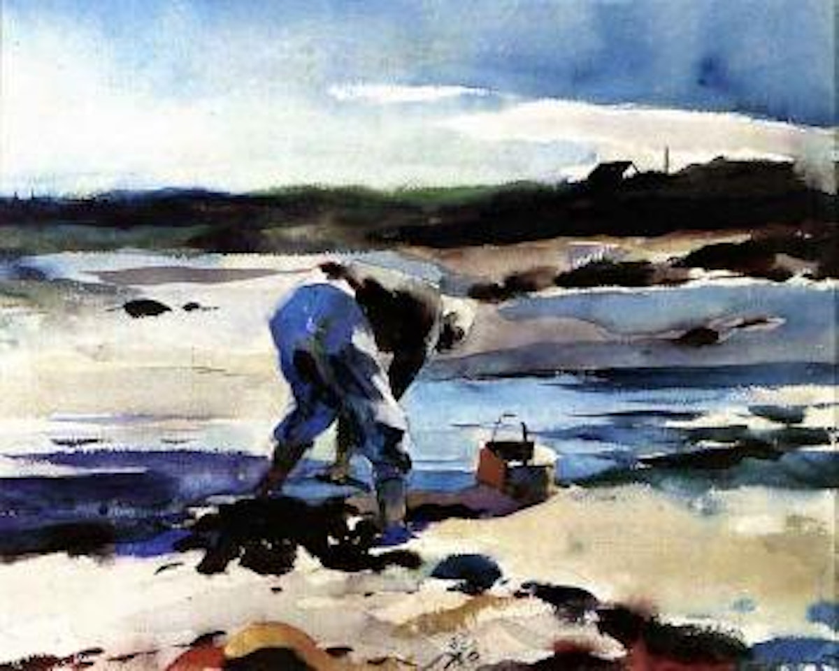 The clam digger by Andrew Wyeth
