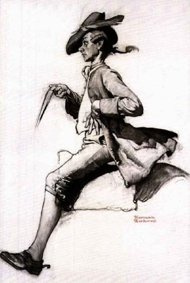 Yankee Doodle by Norman Rockwell
