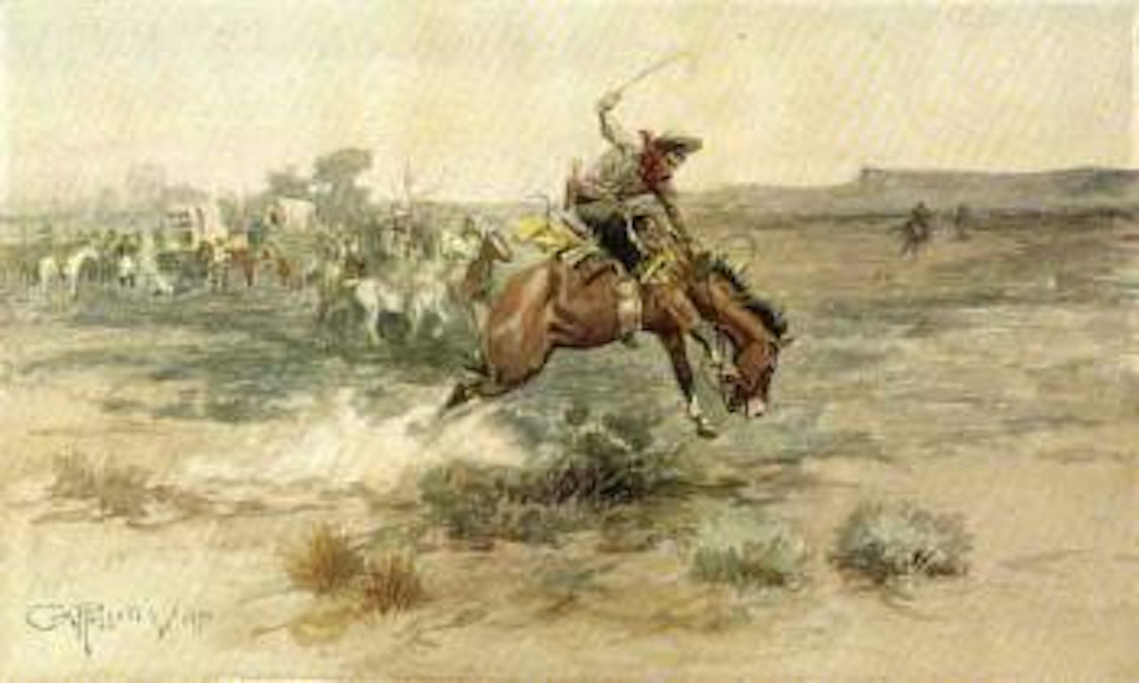 The boys from the T Outfit by Charles M Russell