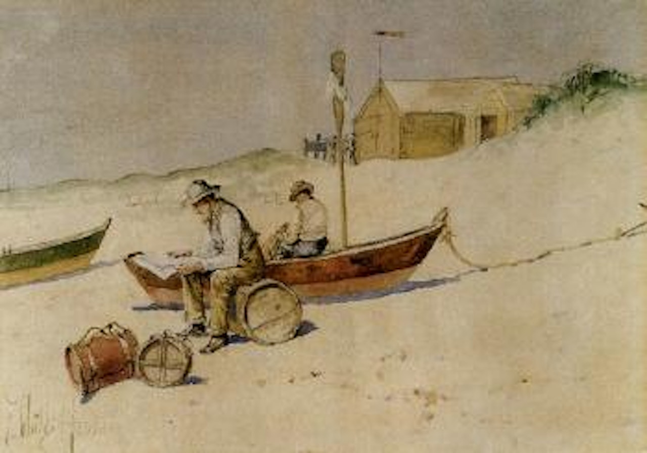 Idle hours by Childe Hassam