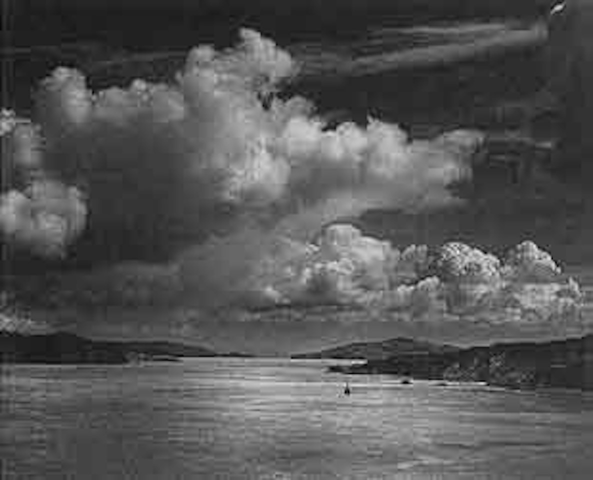 The Golden Gate before the Bridge, San Francisco by Ansel Adams