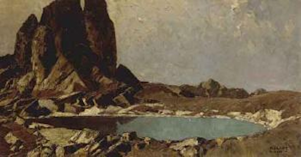 Bergsee by Oskar Mulley