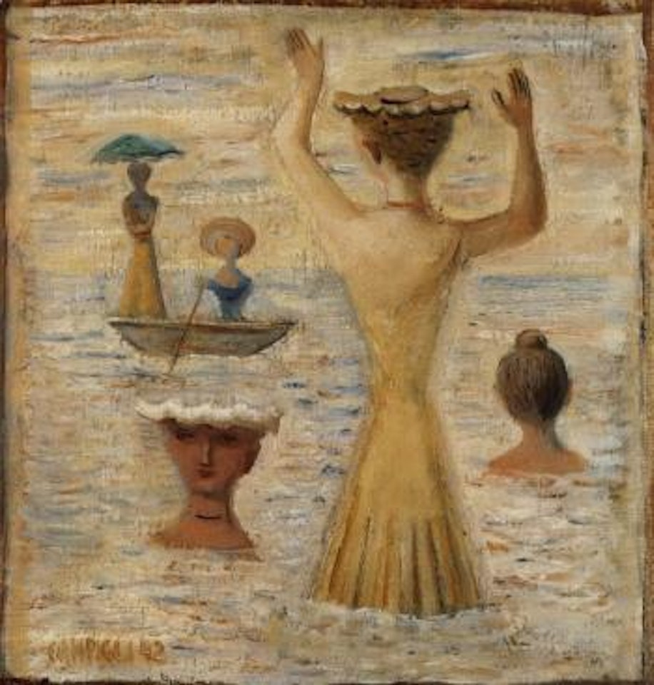Bathers by Massimo Campigli
