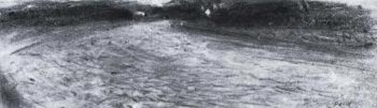 View of the Villa Borghese by Giacomo Balla