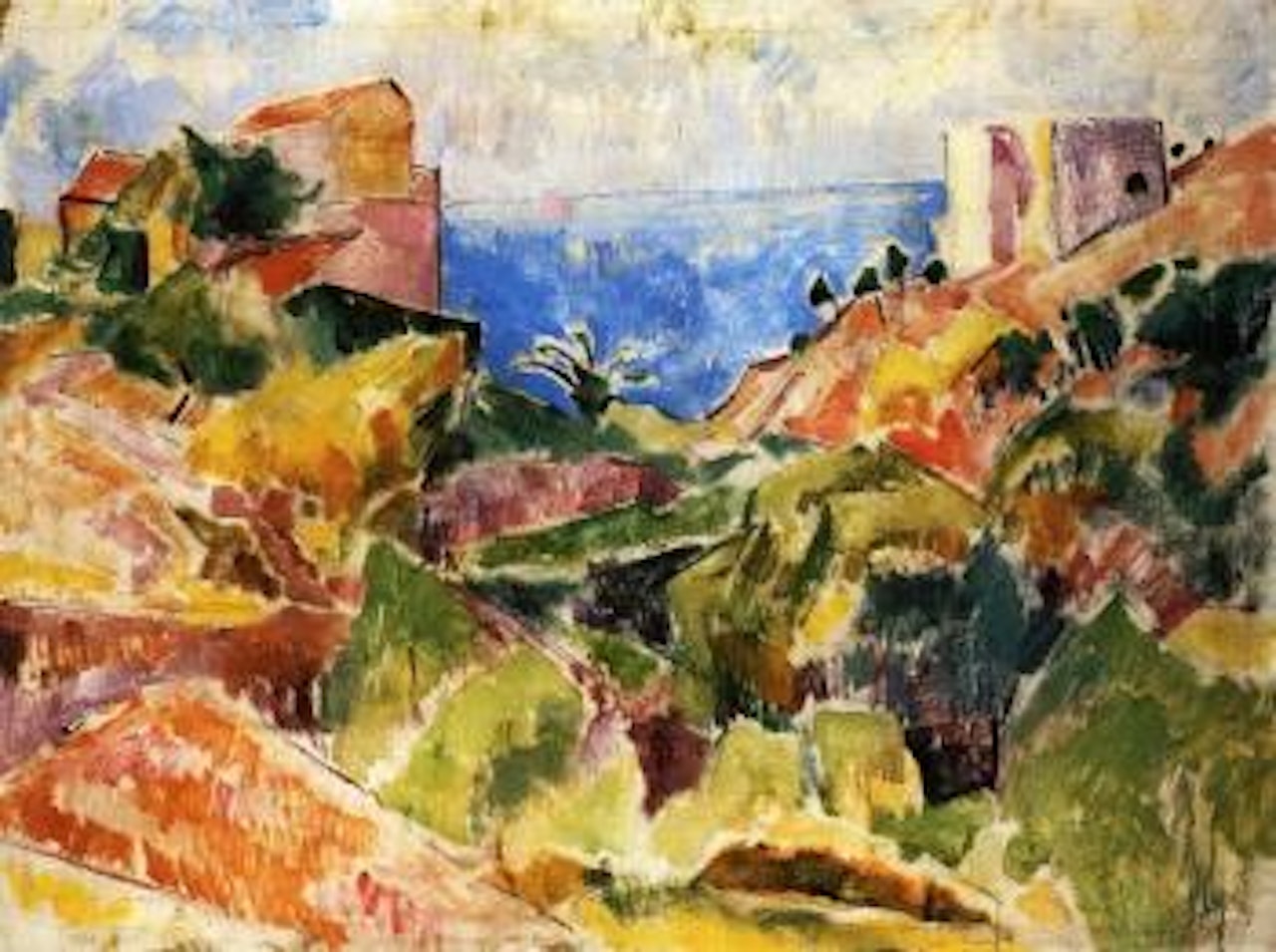 Cote d'Azur by Oskar Moll