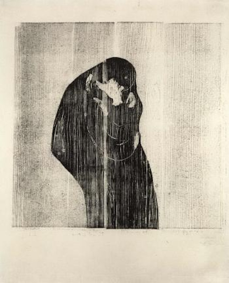 The kiss by Edvard Munch