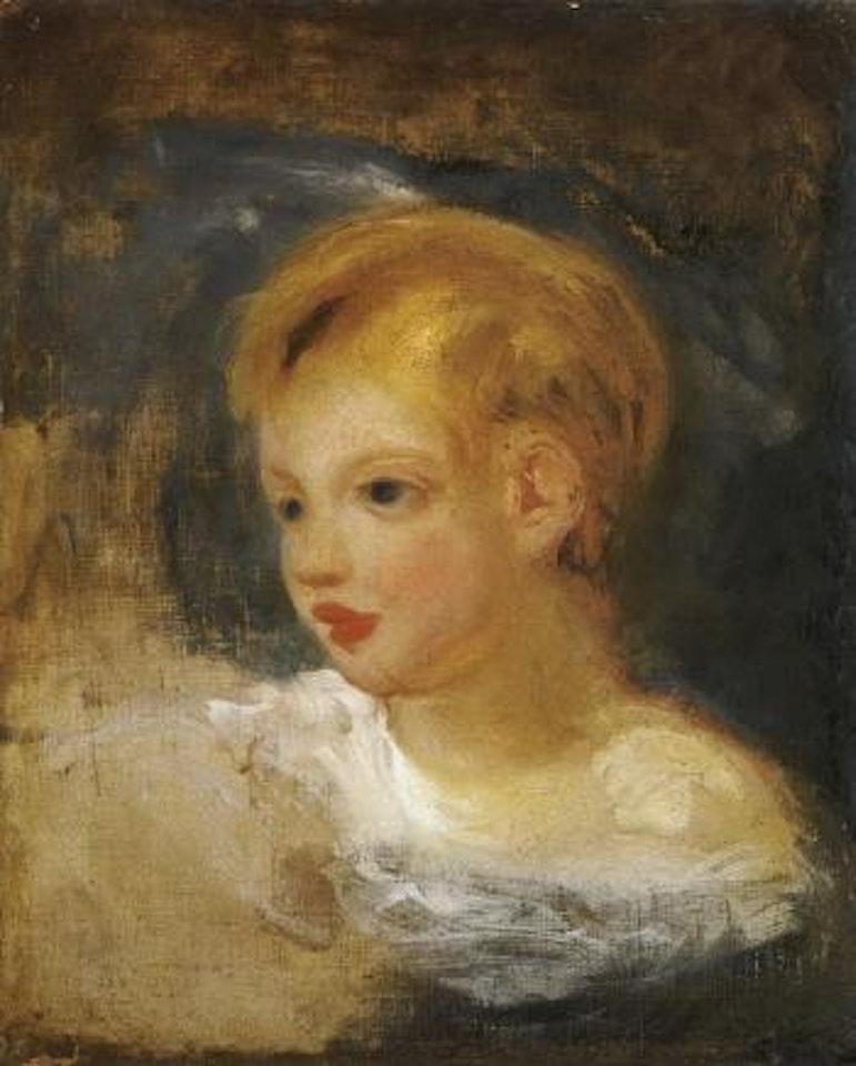 Portrait of Anne Claire Pierret by Eugene Delacroix