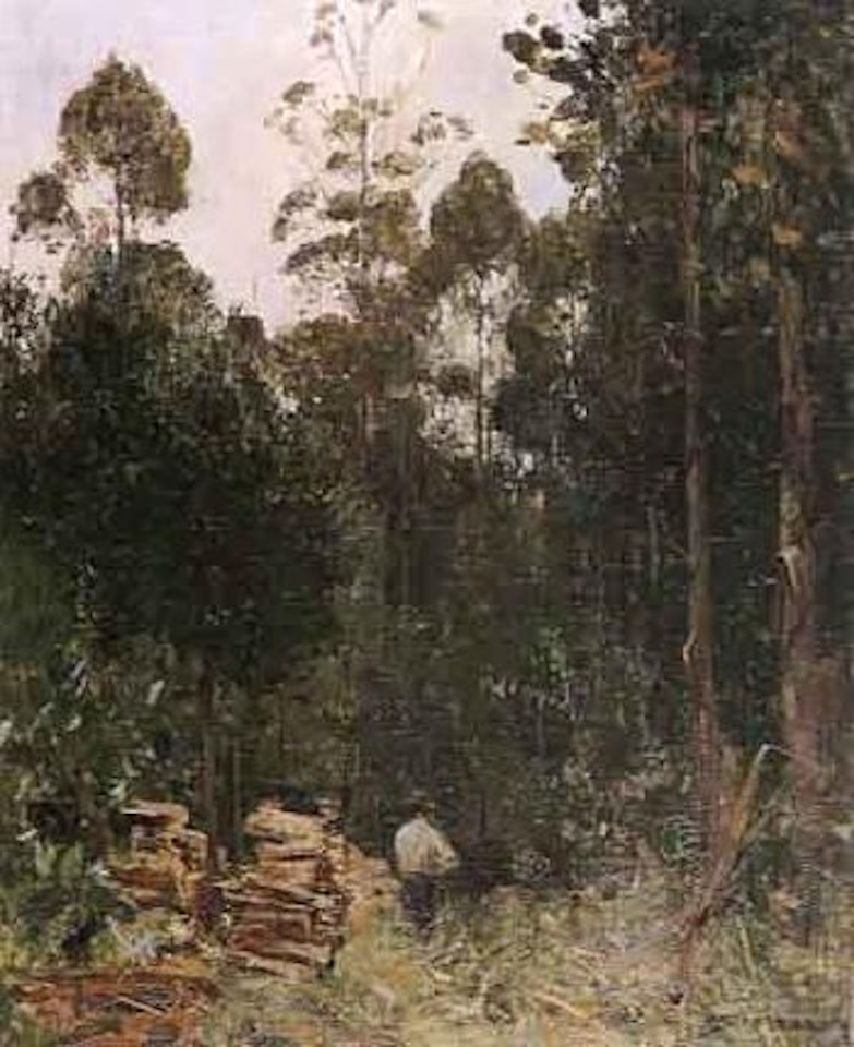 Longacres - Olinda by Arthur Ernest Streeton