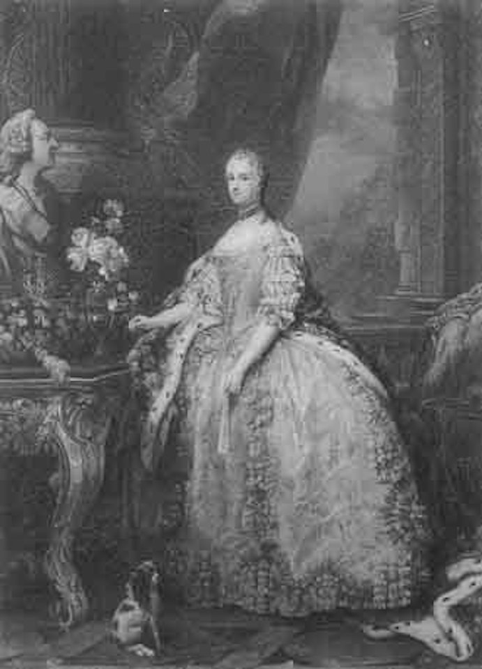 Portrait de la Reine Marie Leczinska by French School