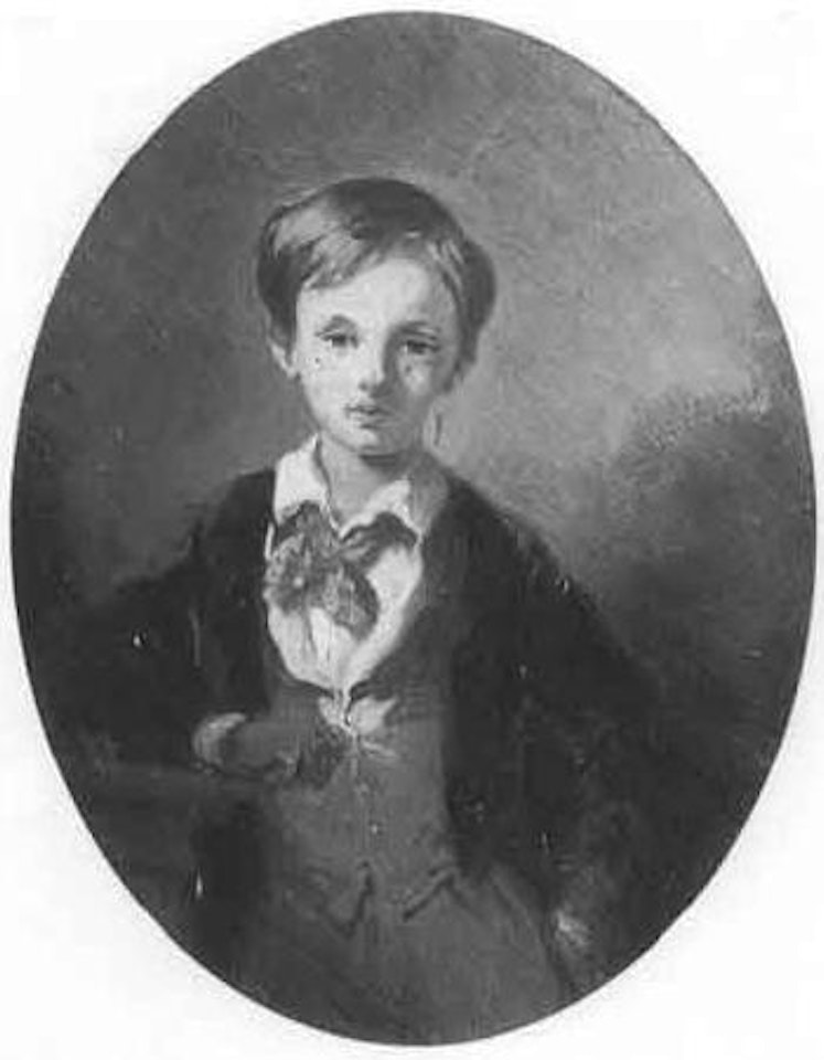 Portrait presume du Duc de Chartres enfant by Alfred de Dreux
