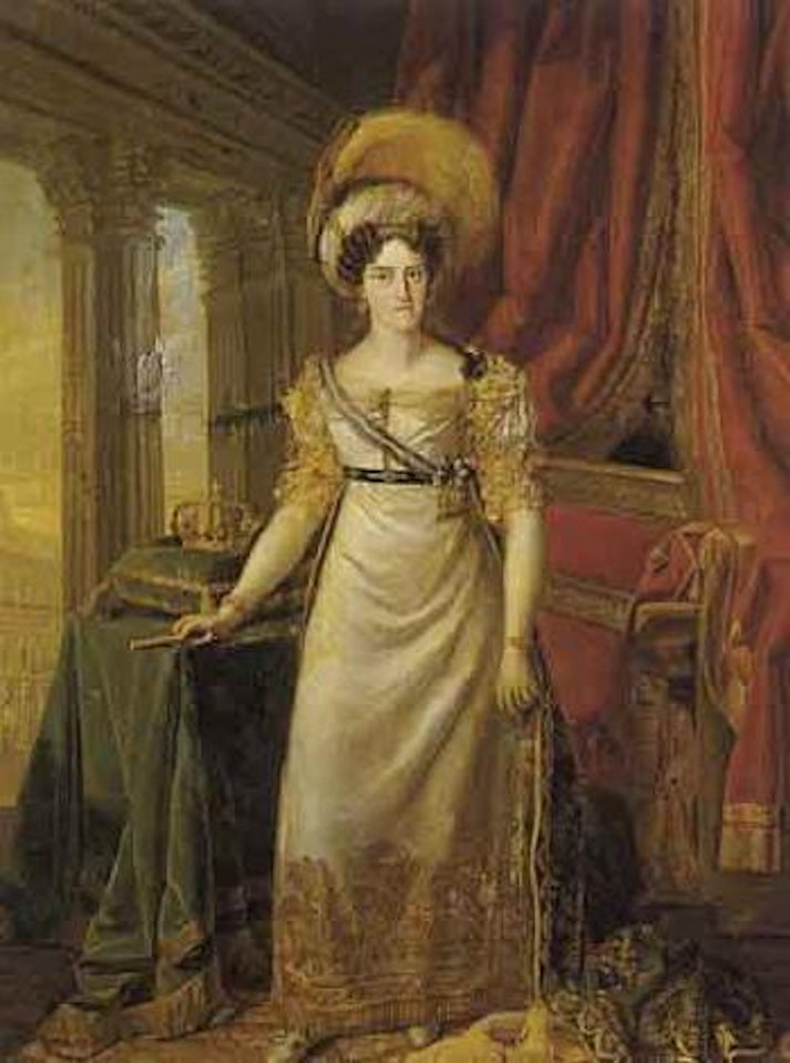 Portrait of Marie Antoinette de Bourbon by Spanish School
