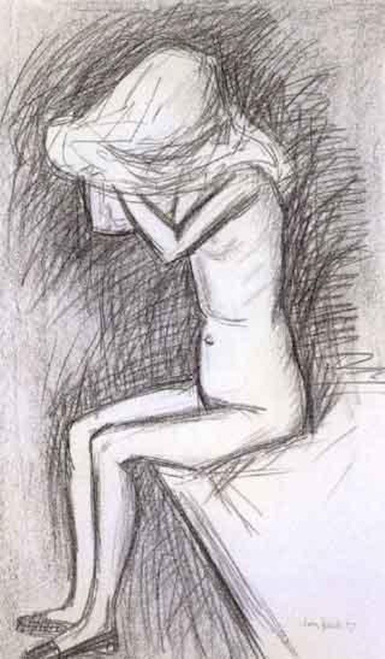 Study for dressing by John Brack
