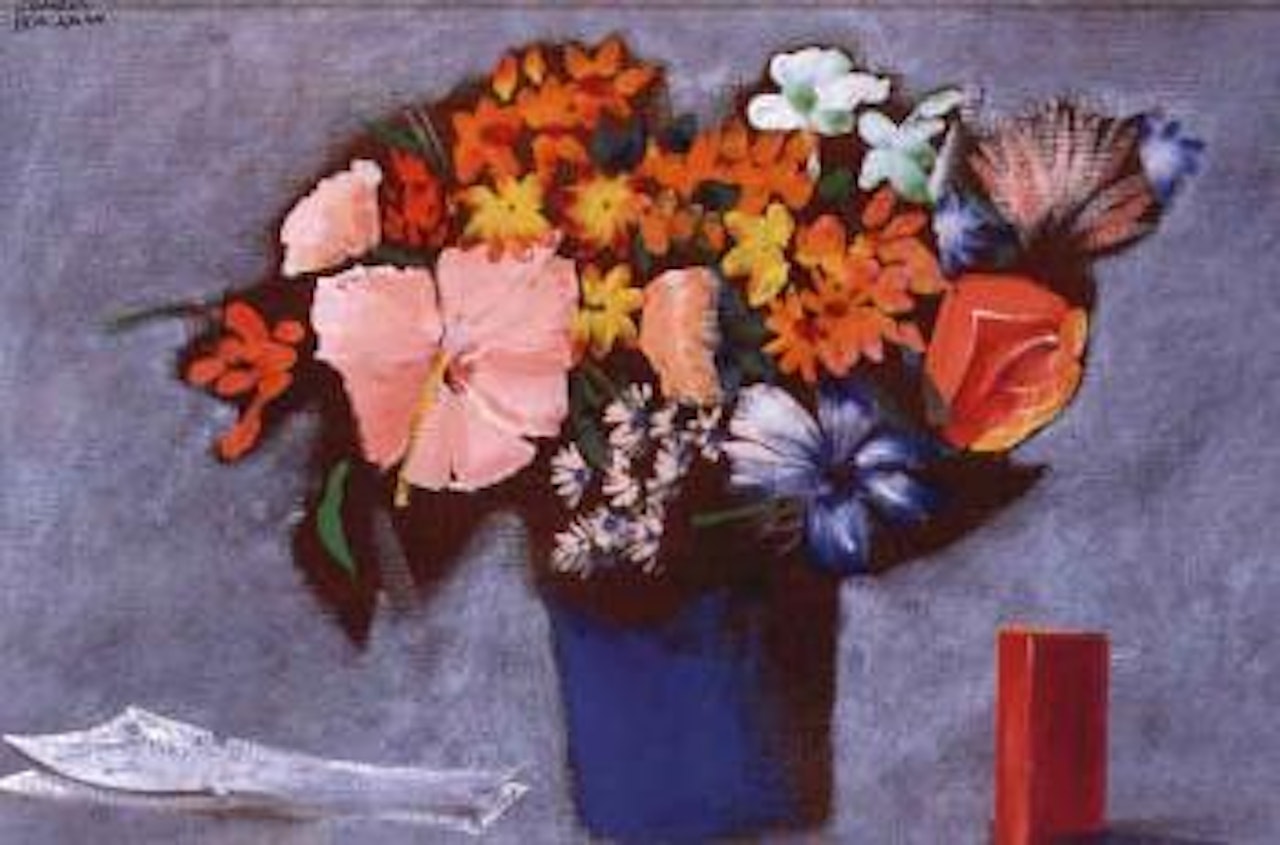 Blue bowl by Charles Blackman