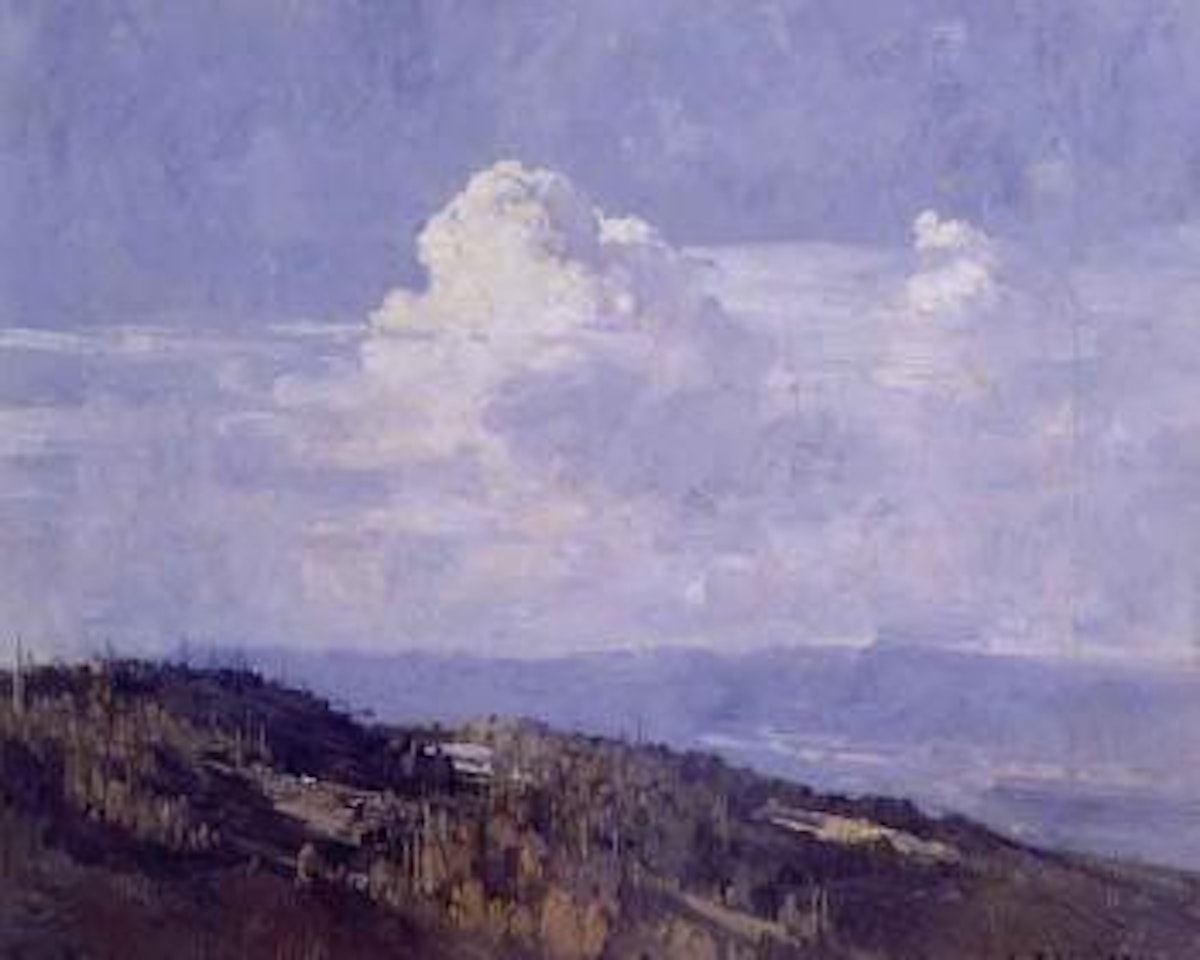 Australian landscape by Arthur Ernest Streeton