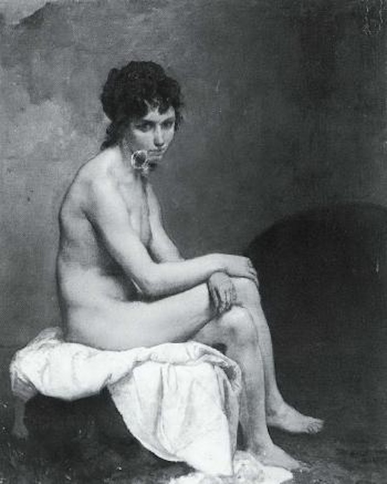 Female nude by Francesco Hayez