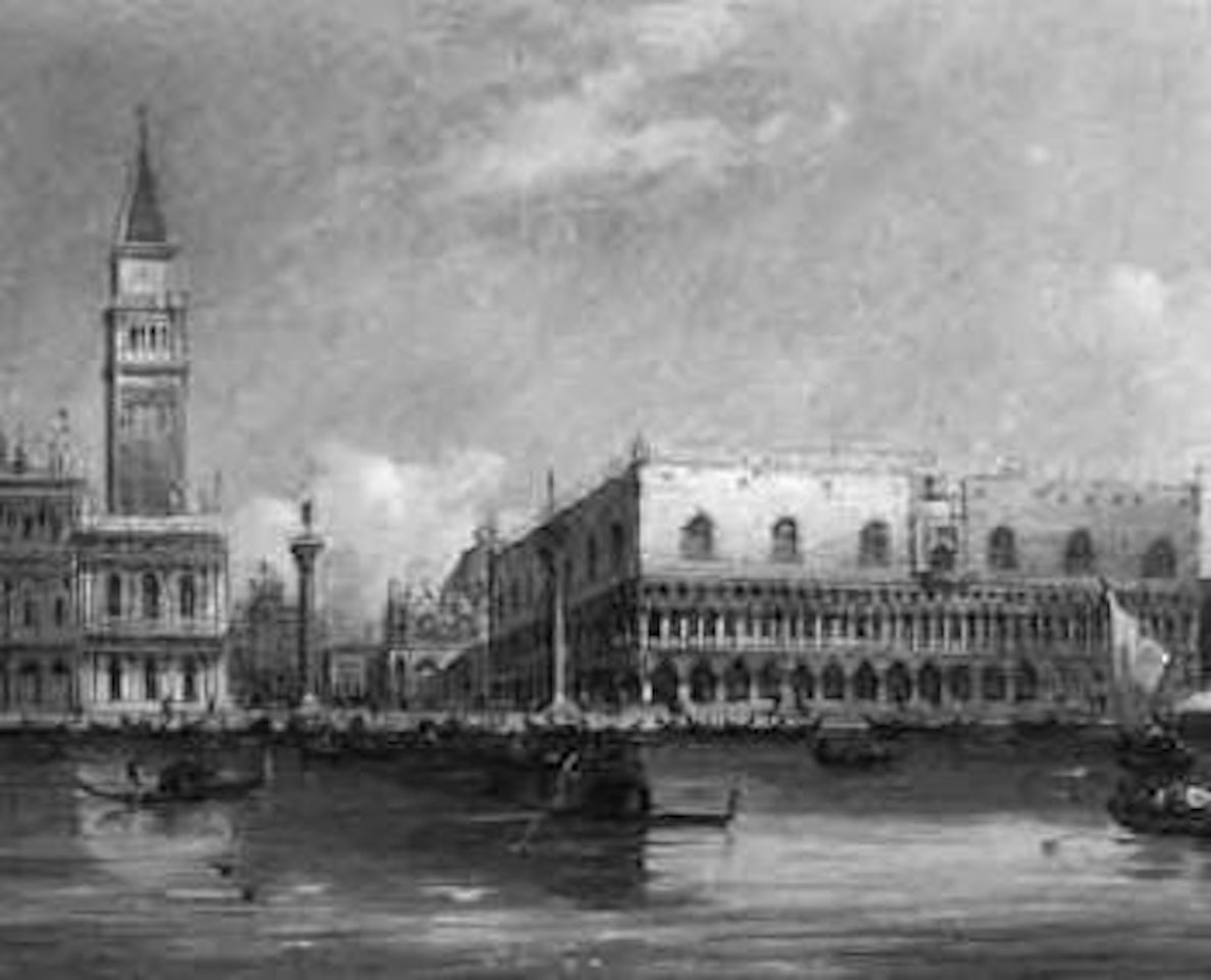 The Grand Canal, the Ducal Palace and St Mark's square by Carlo Grubacs