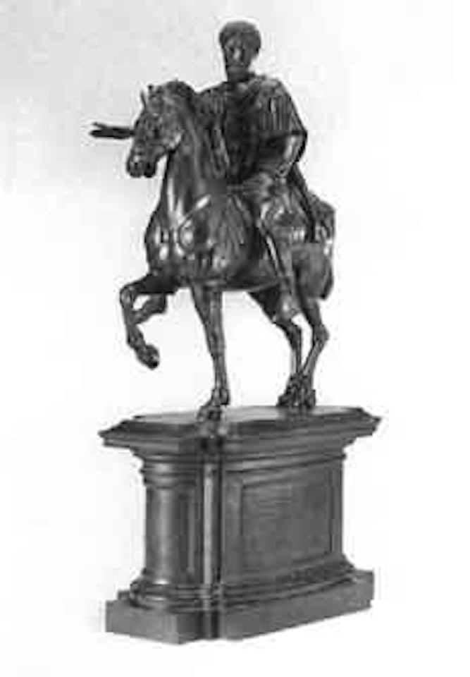 Equestrian statue of Marcus Aurelius by Italian School