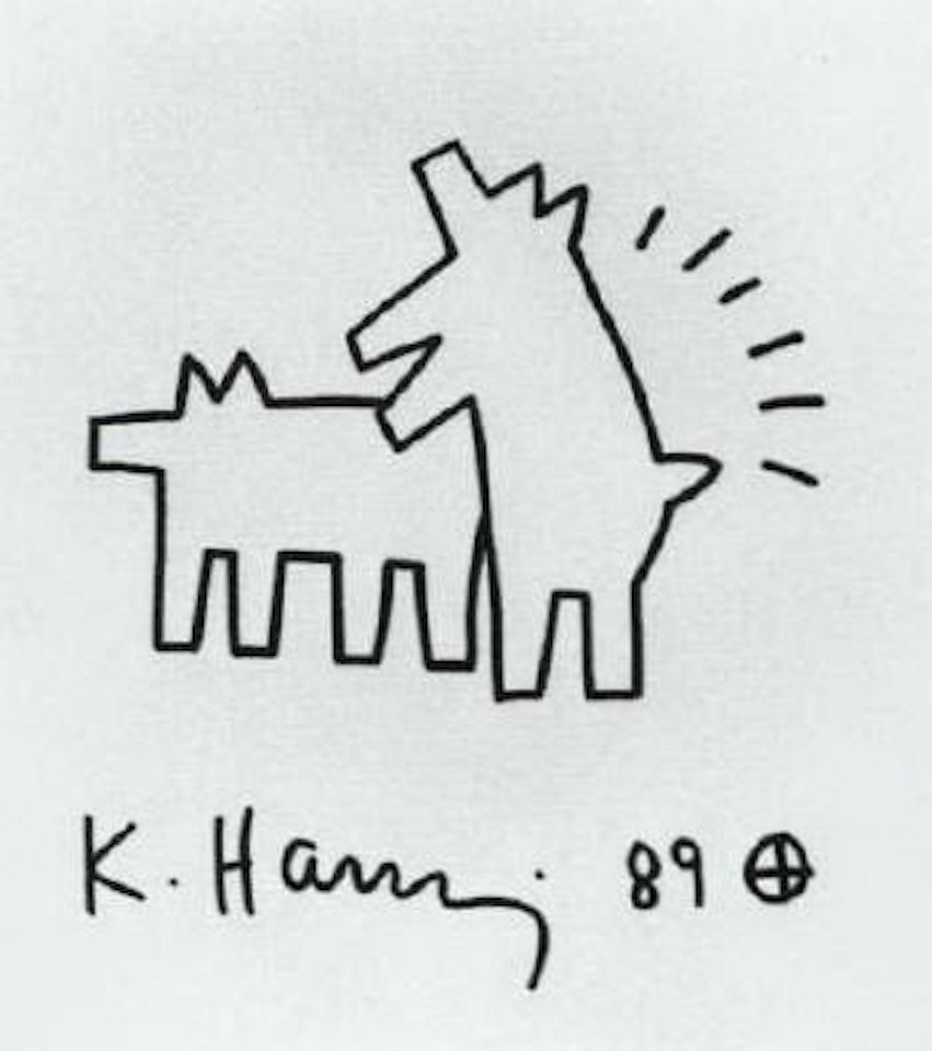 Figure by Keith Haring