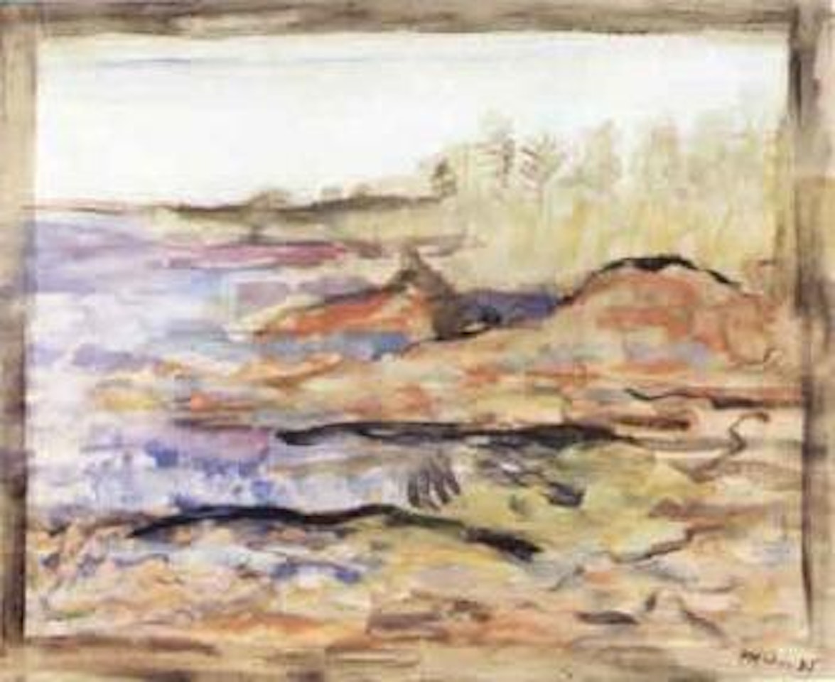 Cold seashore by John Marin