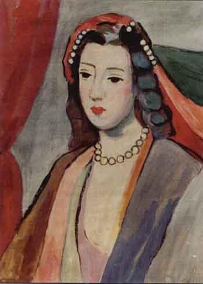 Jeune femme by Marie Laurencin