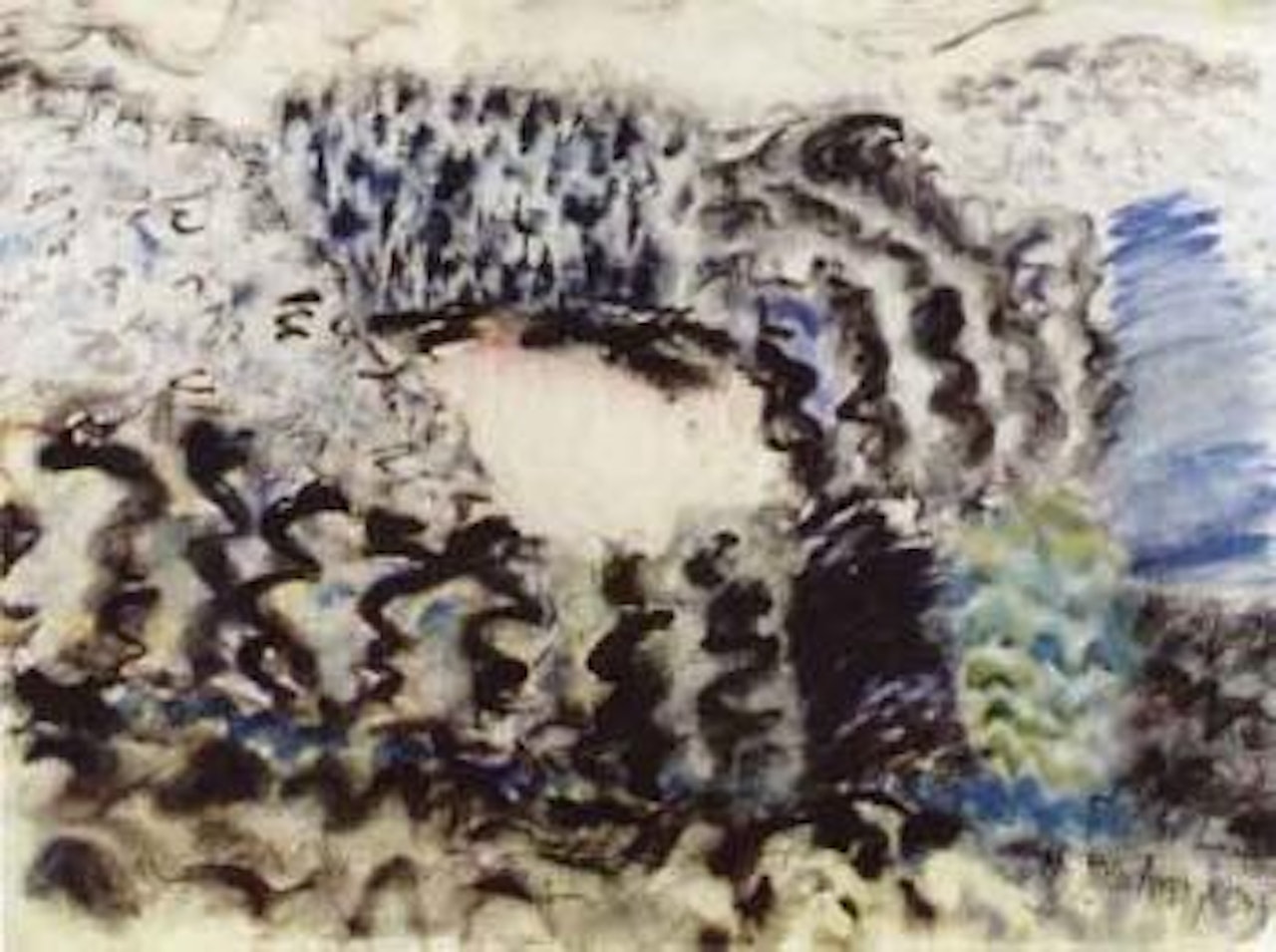 Hilly landscape by Milton Avery