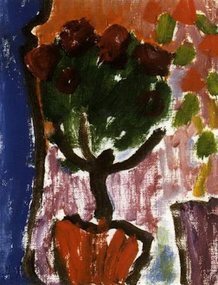 Still life with azaleas by Alexej von Jawlensky