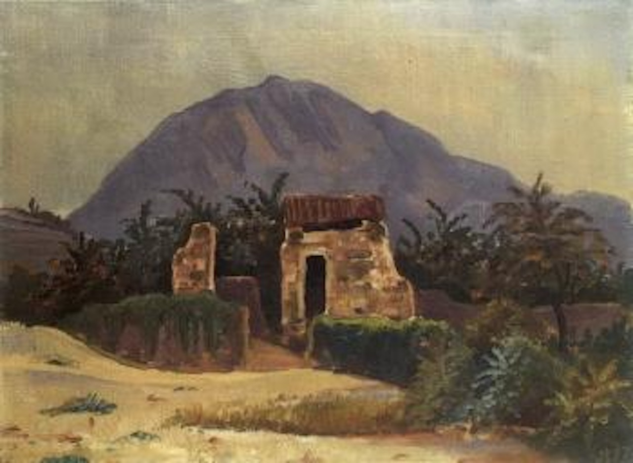 Tessin landscape by Karl Hofer