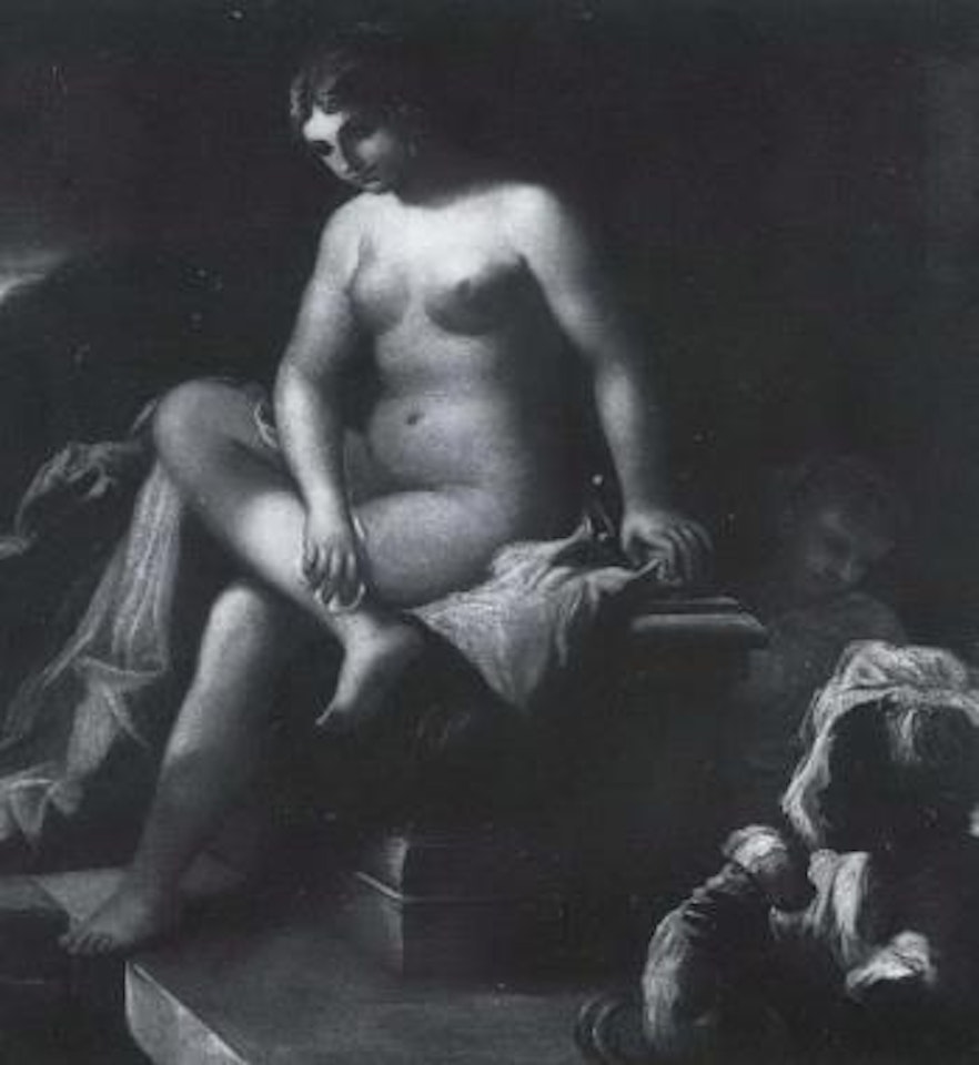 Venus bathing by Circle of Luca Giordano