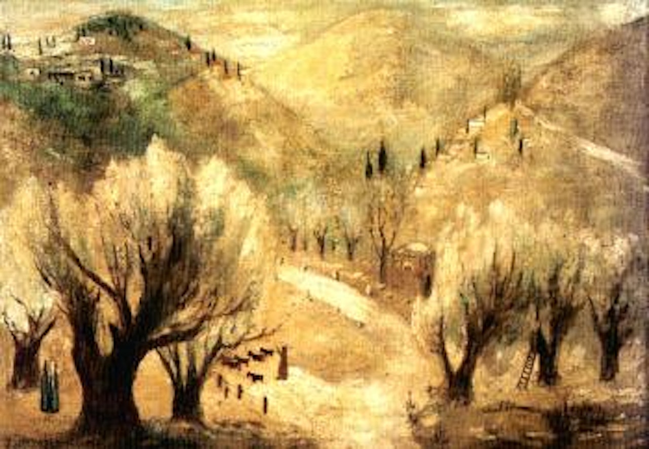 Road to Safed by Reuven Rubin
