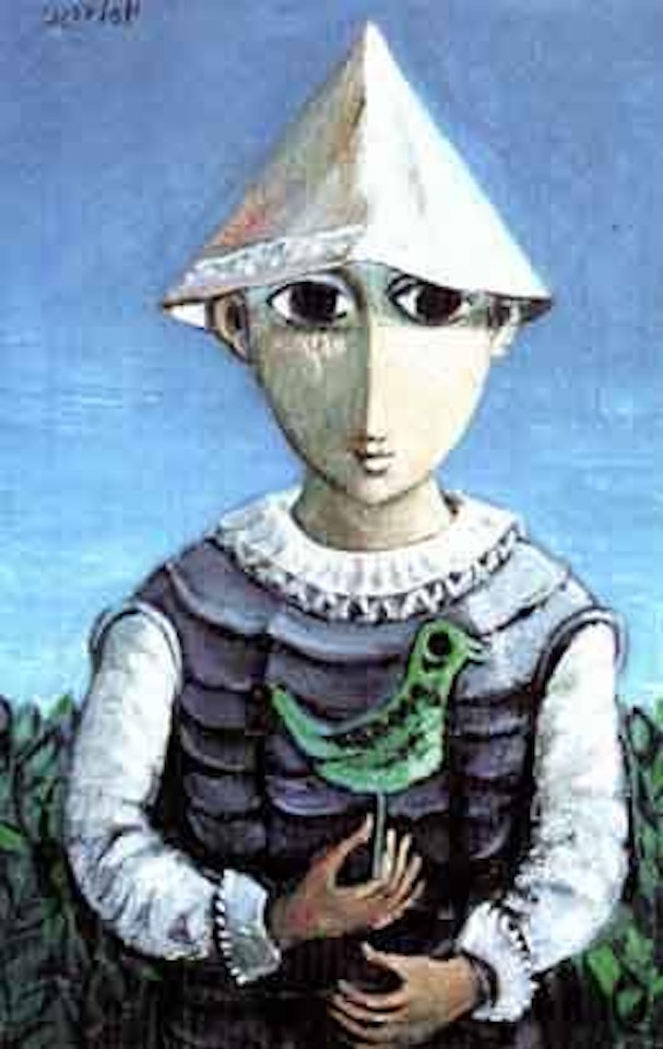 Clown by Yosl Bergner