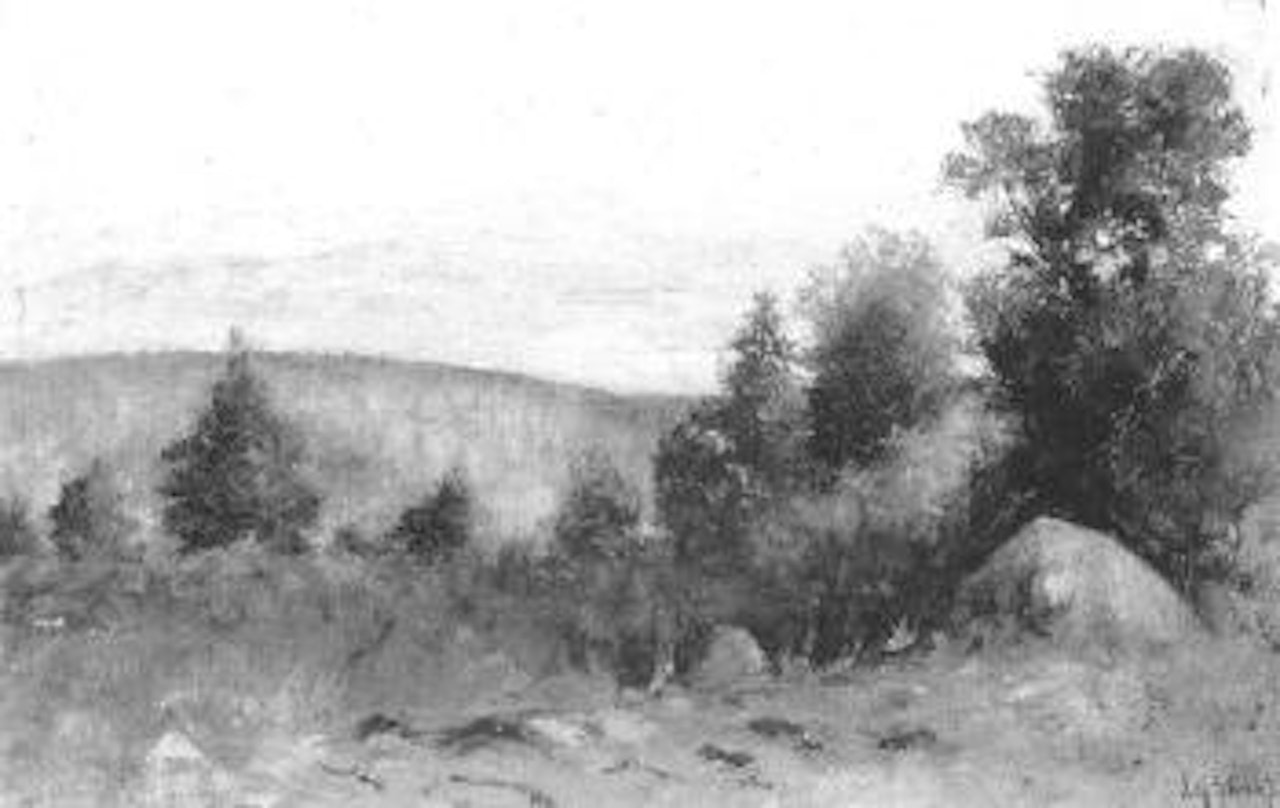 Study 2, Aspens, South Fork Horido Canyon by Joseph Henry Sharp