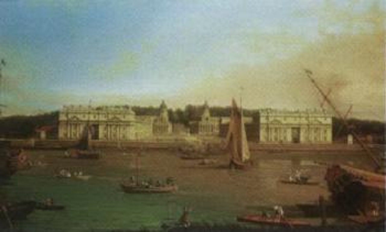 View of Greenwich from River Thames by Canaletto