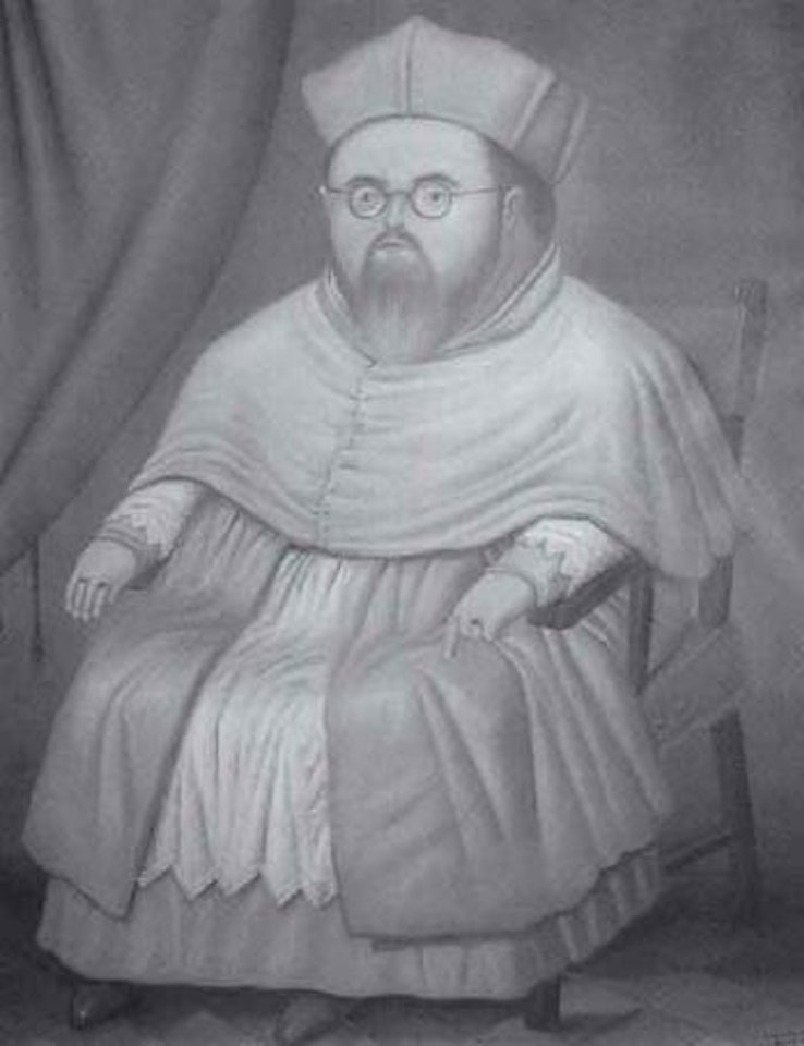 Cardenal Nino de Guerrara by Fernando Botero