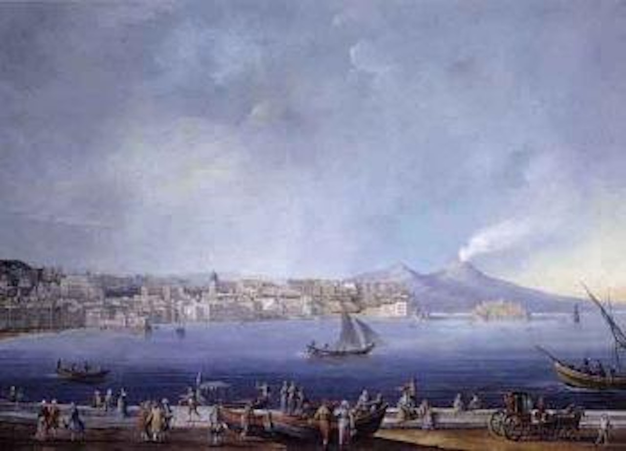The Bay of Naples by Neapolitan School