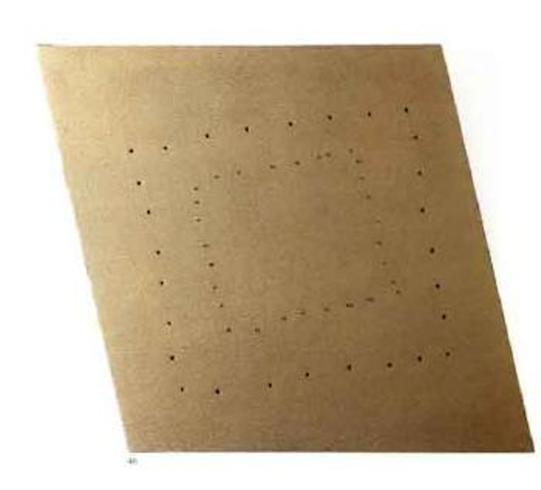 Concetto spaziale by Lucio Fontana