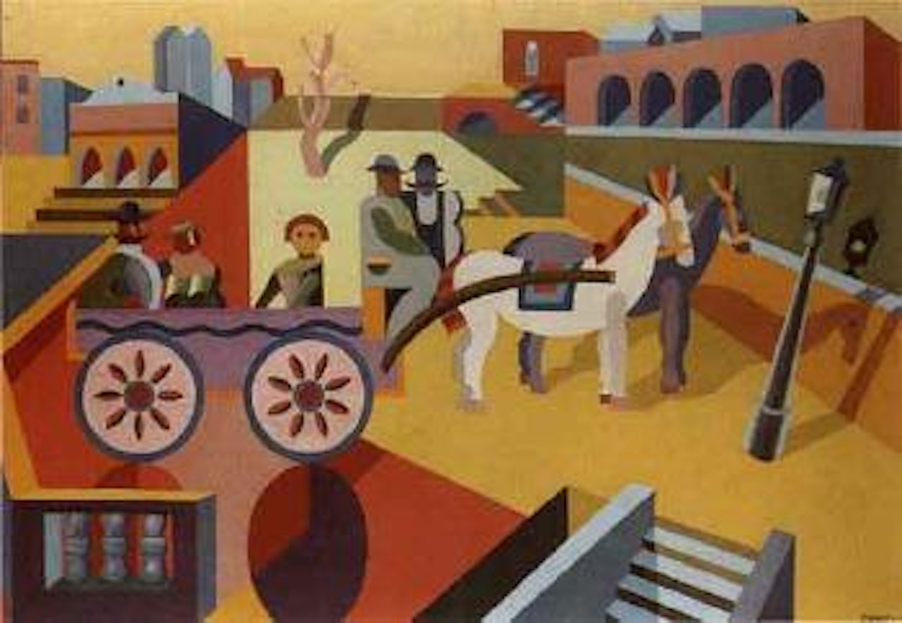 Carretti capresi by Fortunato Depero