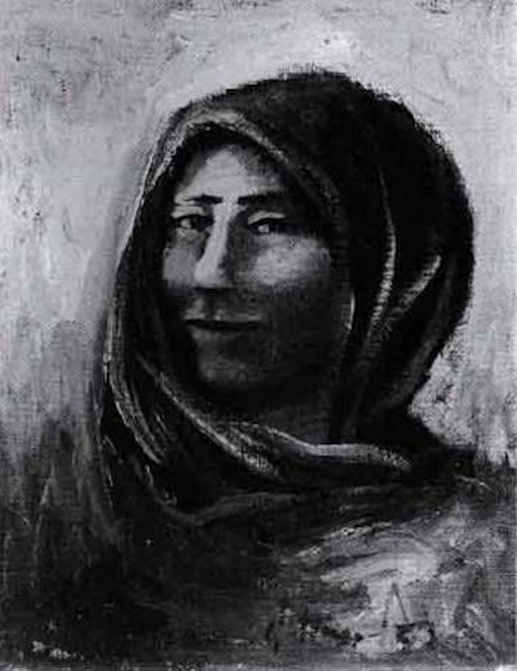 Woman with veil by Renato Guttuso