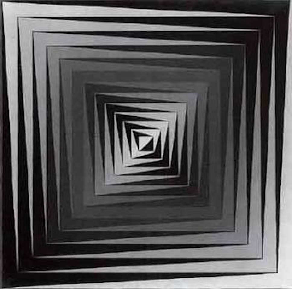 Vonal Atlo Igr by Victor Vasarely