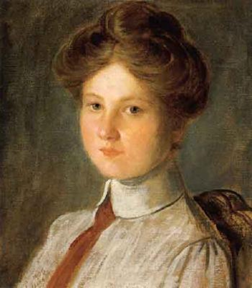 Woman's portrait by Franz von Defregger