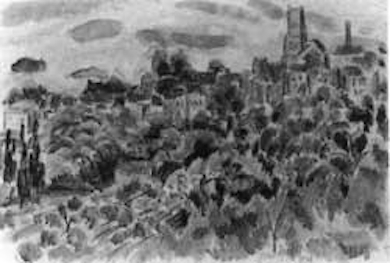 Landscape by Jean Dufy
