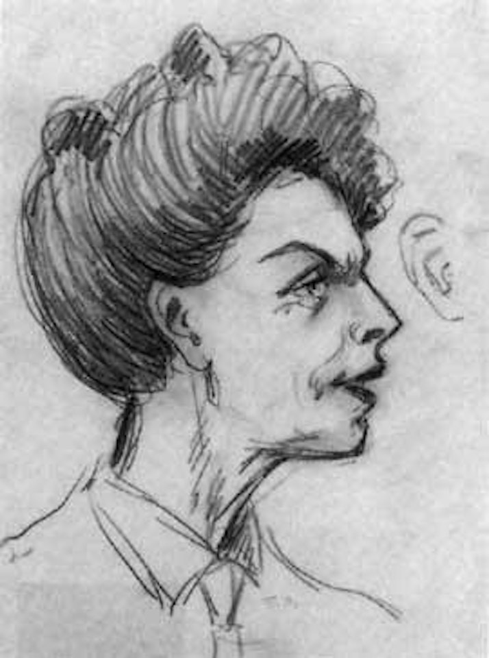 Profil de femme by Francis Picabia